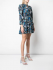Abito patchwork blue