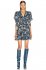 Abito patchwork blue