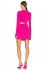 Abito cutout rosa