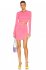 Abito cutout rosa