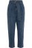 Jeans a vita alta con cintura
