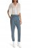 Jeans a vita alta con cintura