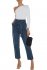 Jeans a vita alta con cintura