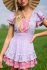 Abito in cotone patchwork