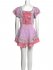 Abito in cotone patchwork