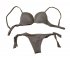 Bikini grigio push up
