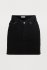Gonna in denim nero