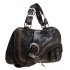 Gaucho bag Black Leather