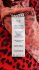 Abito midi leopardato rosso