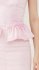 Abito smanicato in denim rosa