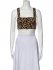 Completo leopardato con bottoni