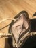Borsa in tela e pelle Marrone