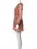 Abito in seta corallo