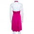 Abito Fucsia stretch