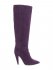 Stivali in camoscio viola