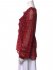 Blusa animalier rossa