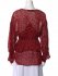 Blusa animalier rossa