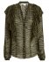 Blusa in seta zebrata