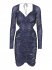 Abito cutout drappeggiato