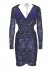 Abito cutout drappeggiato