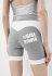 Shorts argentati