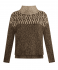 Maglione in lana marrone