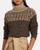 Maglione in lana marrone