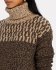 Maglione in lana marrone