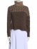 Maglione in lana marrone