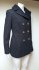 Cappotto nero doppio petto