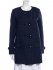 Cappotto in lana cotta blue
