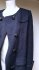 Cappotto in lana cotta blue