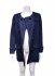 Cappotto in lana cotta blue