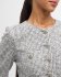 Tuta corta in tweed