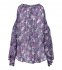 Top in cotone viola