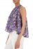 Top in cotone viola
