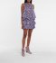 Top in cotone viola