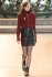 Cardigan in lurex con zip
