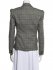 Blazer tartan grigio