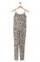 Tuta catsuit animalier