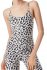 Tuta catsuit animalier