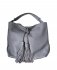 Borsa in nappa grigia
