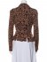 Blazer con stampa geometrica