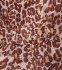 Abito in lino leopardato