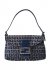 Baguette in tela blue