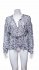 Blusa stampata in viscosa