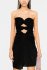 Abito con corsetto cutout