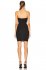 Abito con corsetto cutout