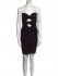 Abito con corsetto cutout