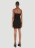 Abito con corsetto cutout
